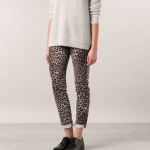 NWT Rag & Bone leopard jeans